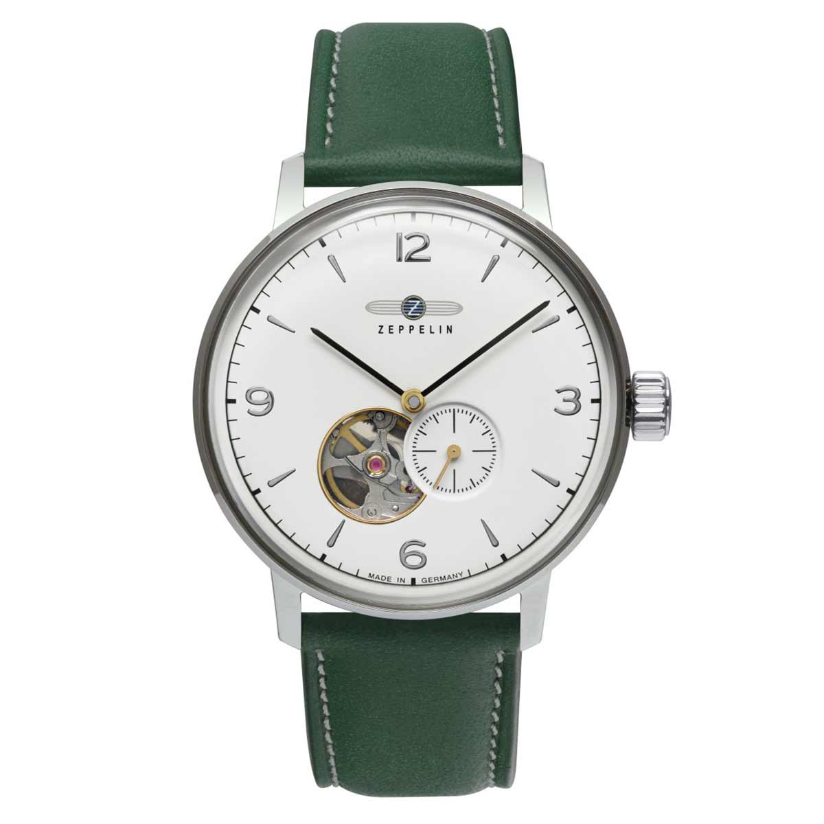 Zegarek Zeppelin Hindenburg Automatic Open Heart 80661