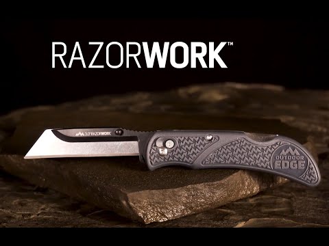 Nóż składany Outdoor Edge Razor Work - Orange