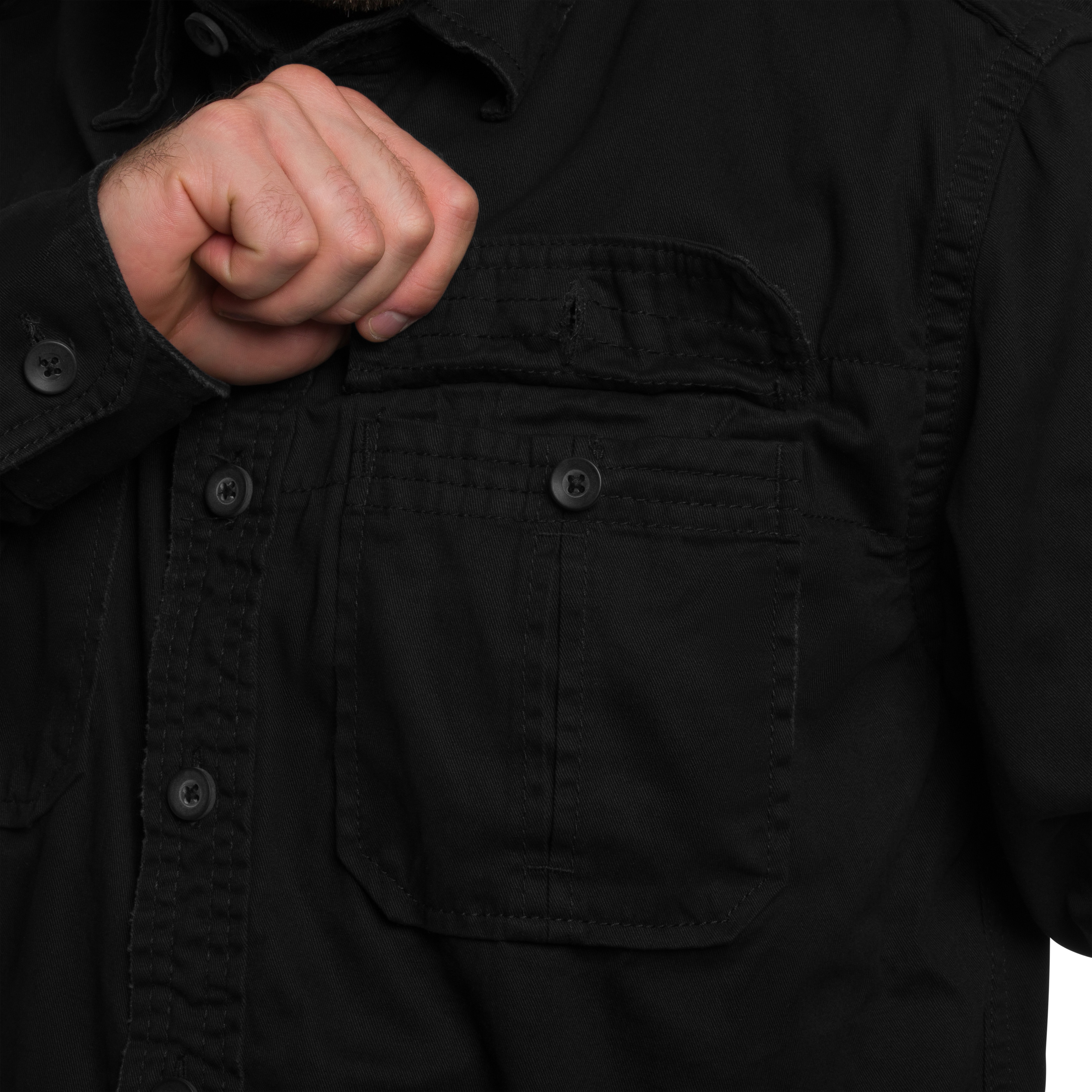 Сорочка Brandit Vintage - Black