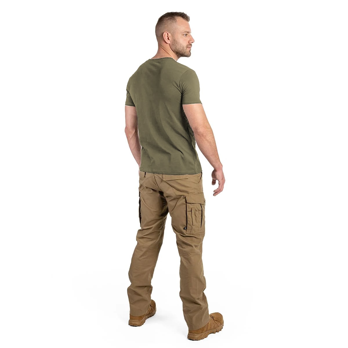 Koszulka T-shirt Alpha Industries Basic Small Logo - Olive