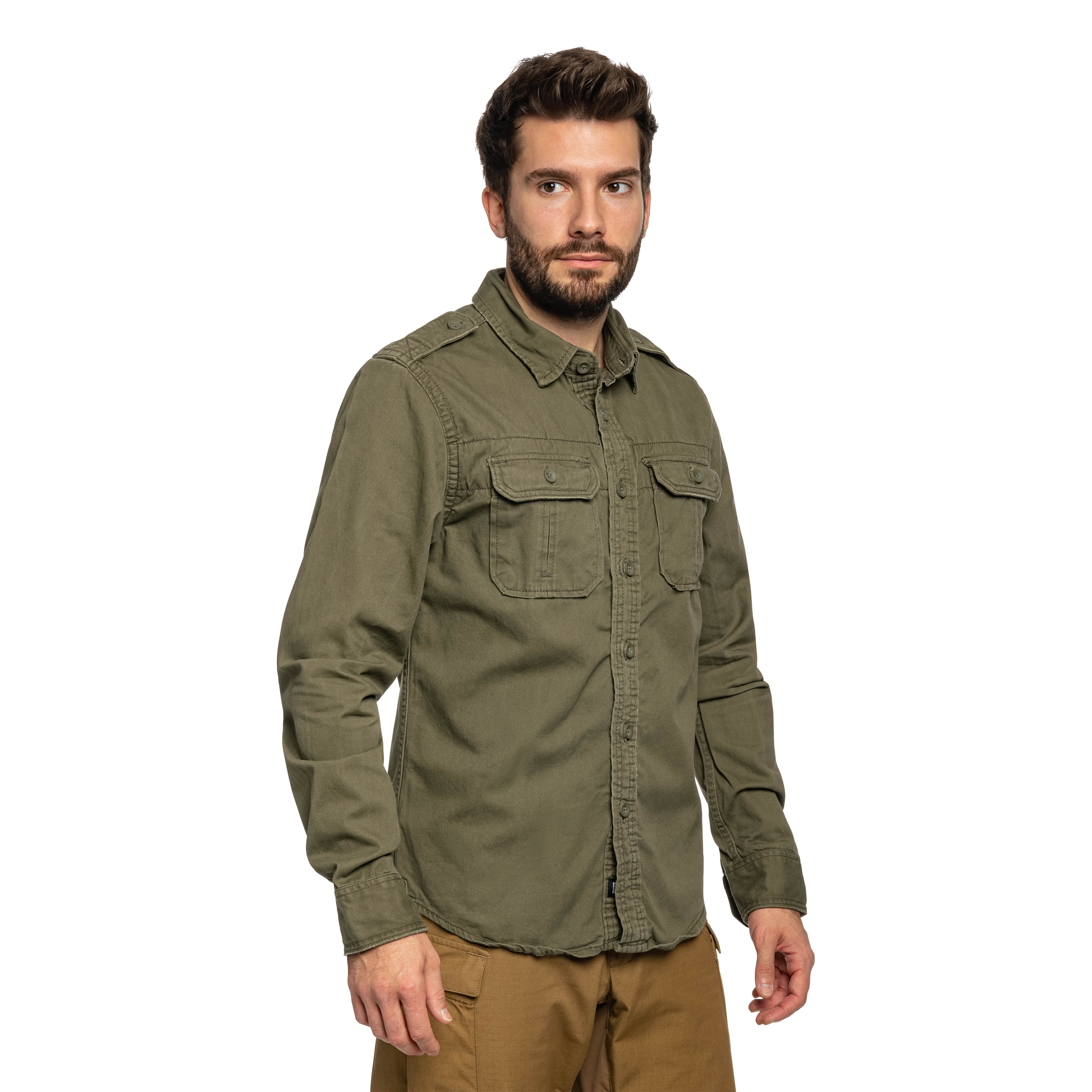 Сорочка Brandit Vintage - Olive