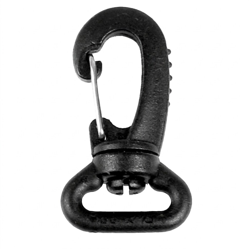 Klamra Wisport karabińczyk 20 mm 5 szt. - Black