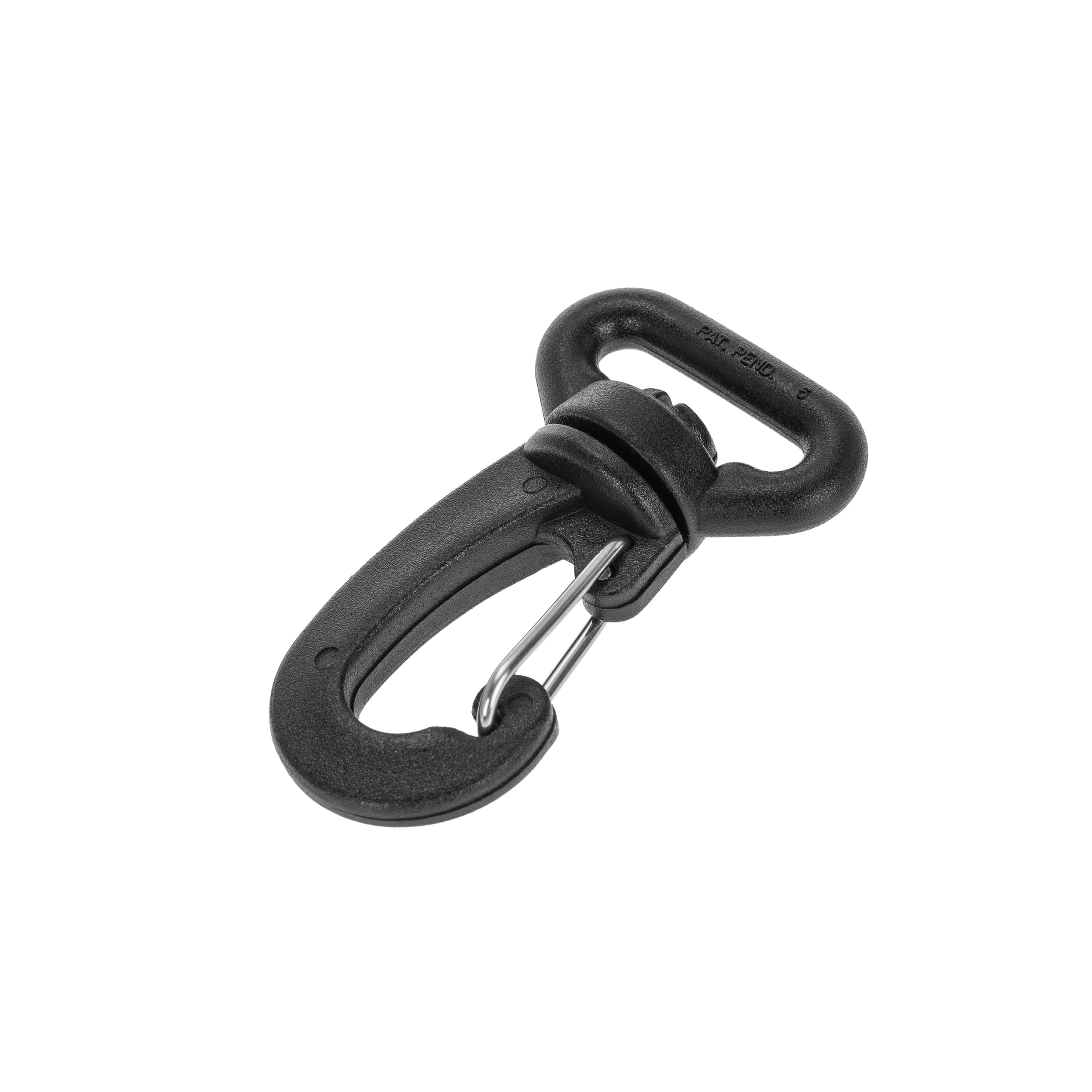 Wisport buckle clip hook 20 mm 5 pcs. - Black