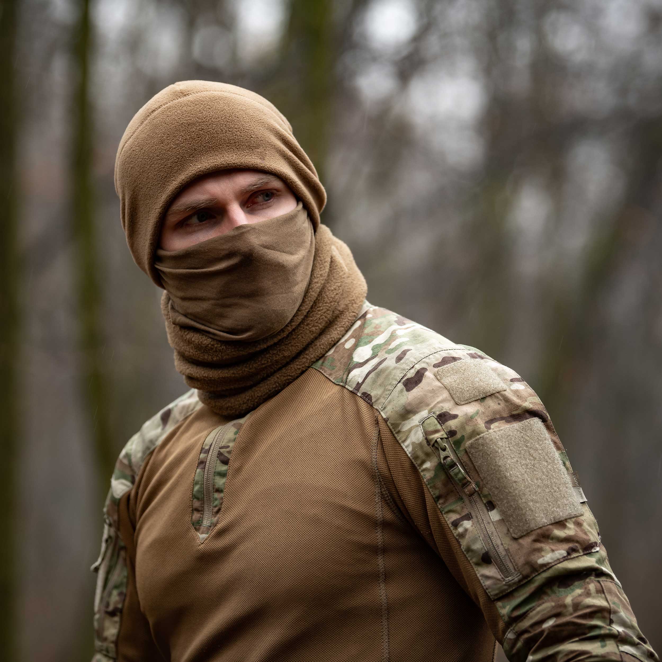 Chusta ochronna Pentagon Winter Neck - Coyote