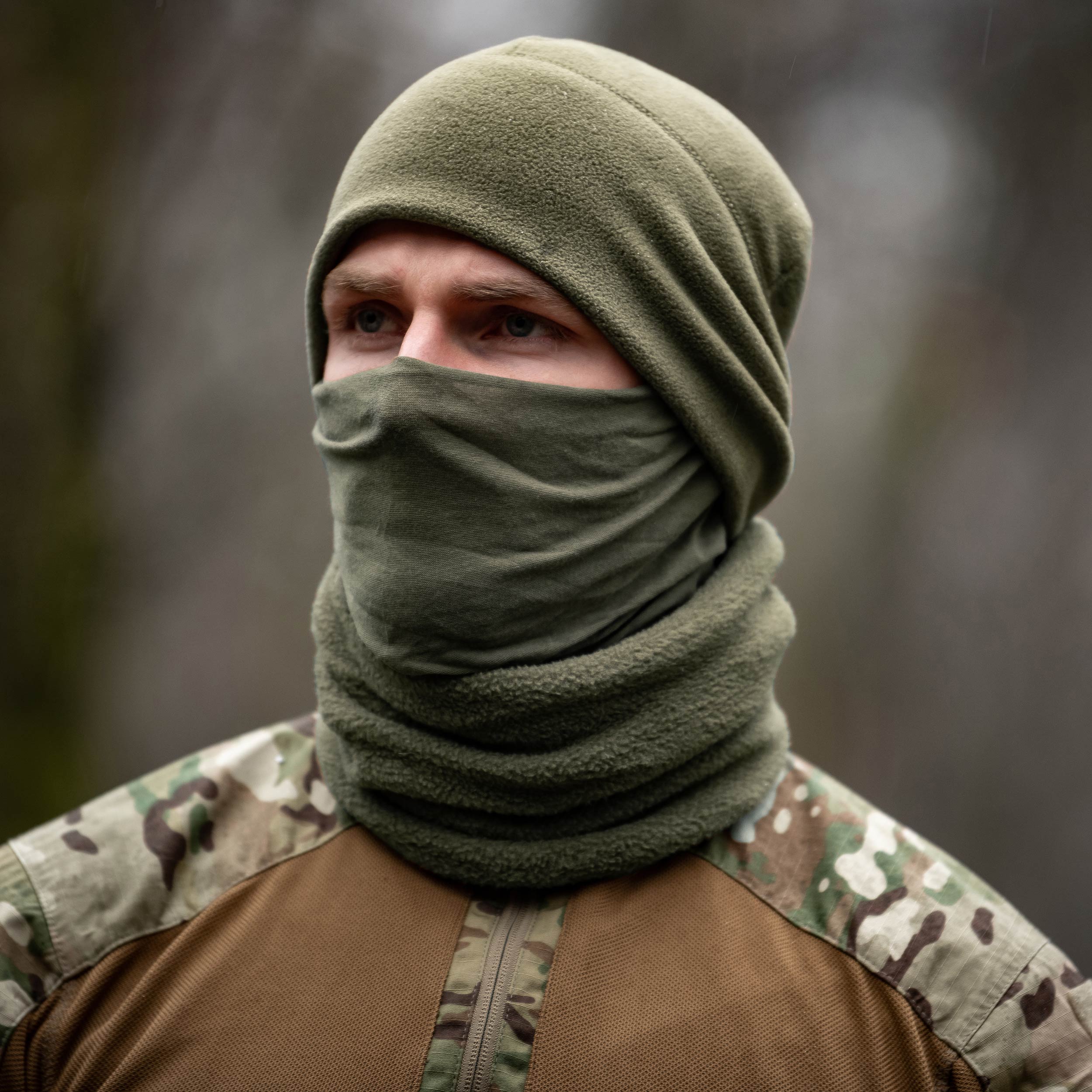 Chusta ochronna Pentagon Winter Neck - Olive