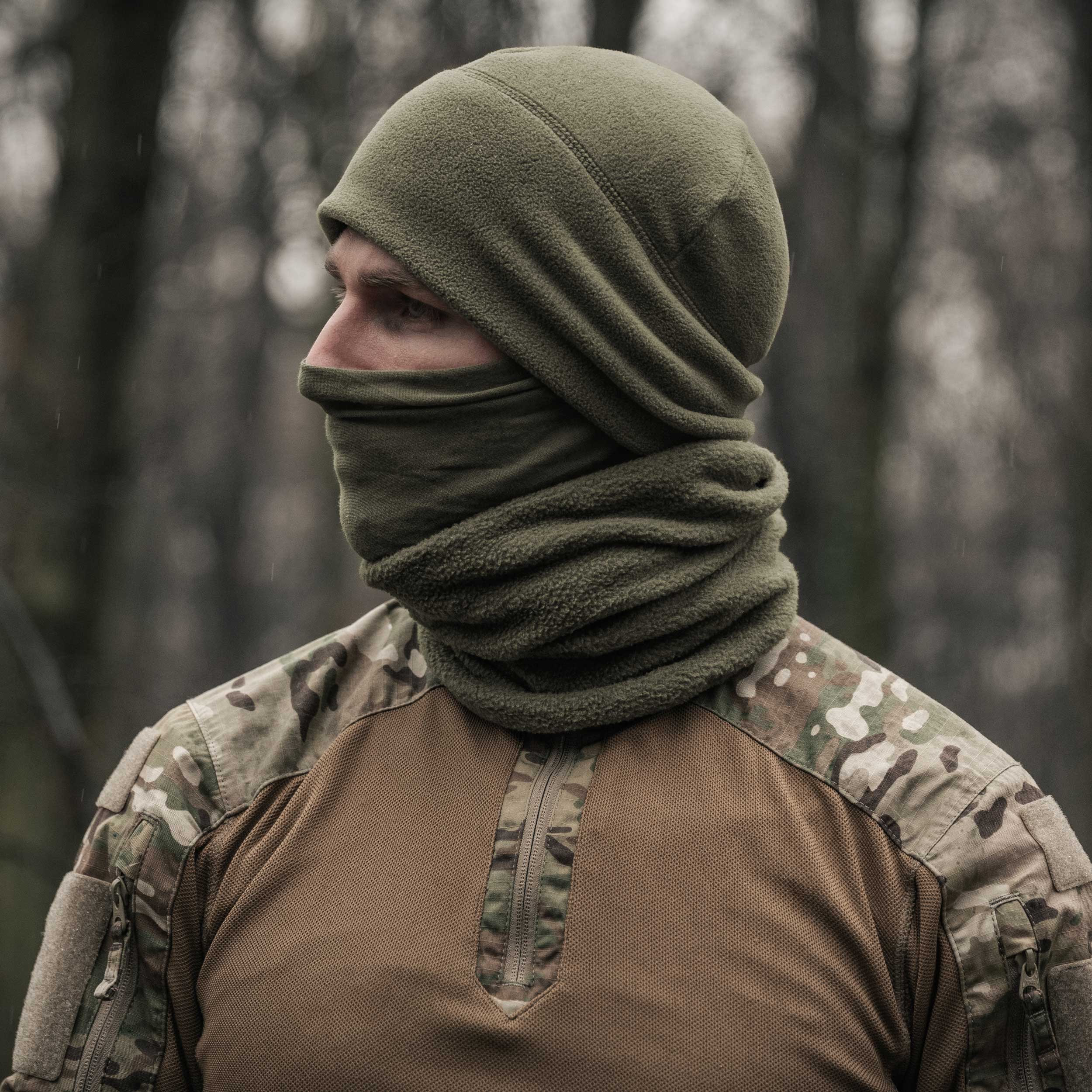 Chusta ochronna Pentagon Winter Neck - Olive