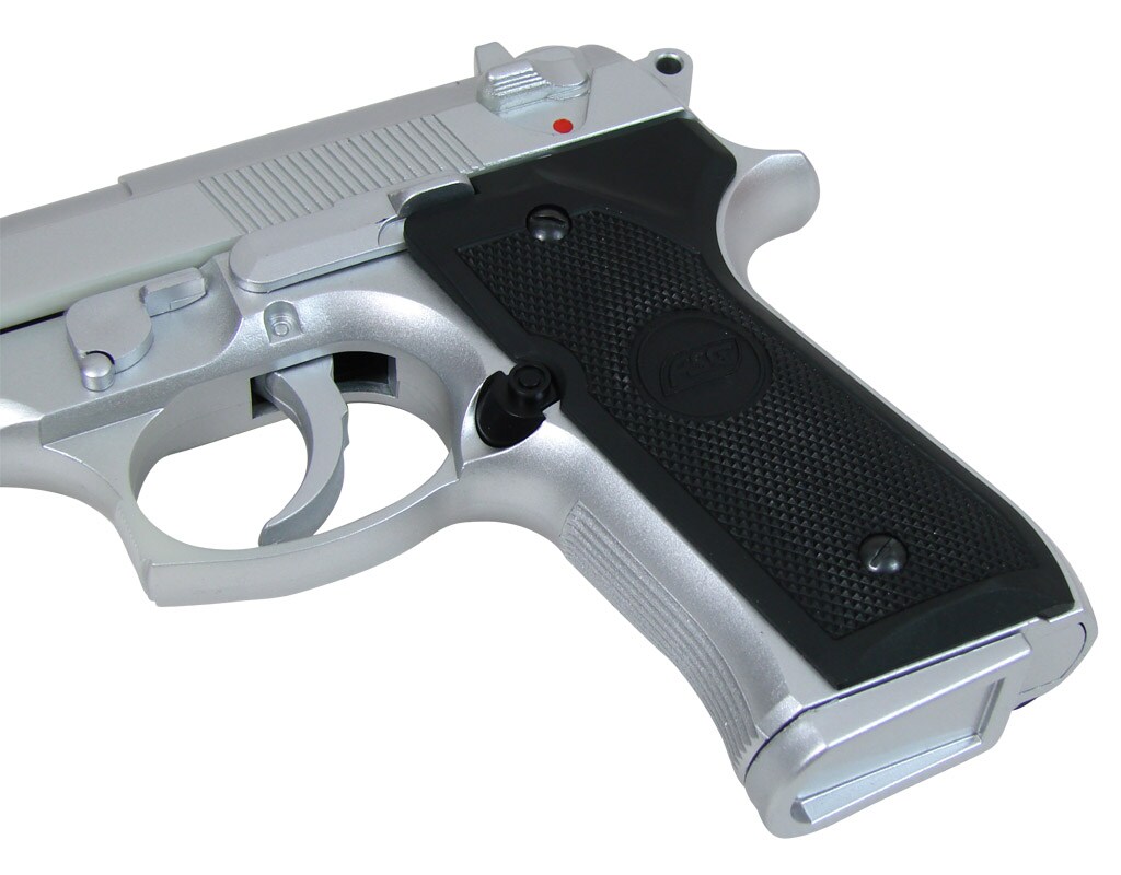 Pistolet ASG M92FS Chrome