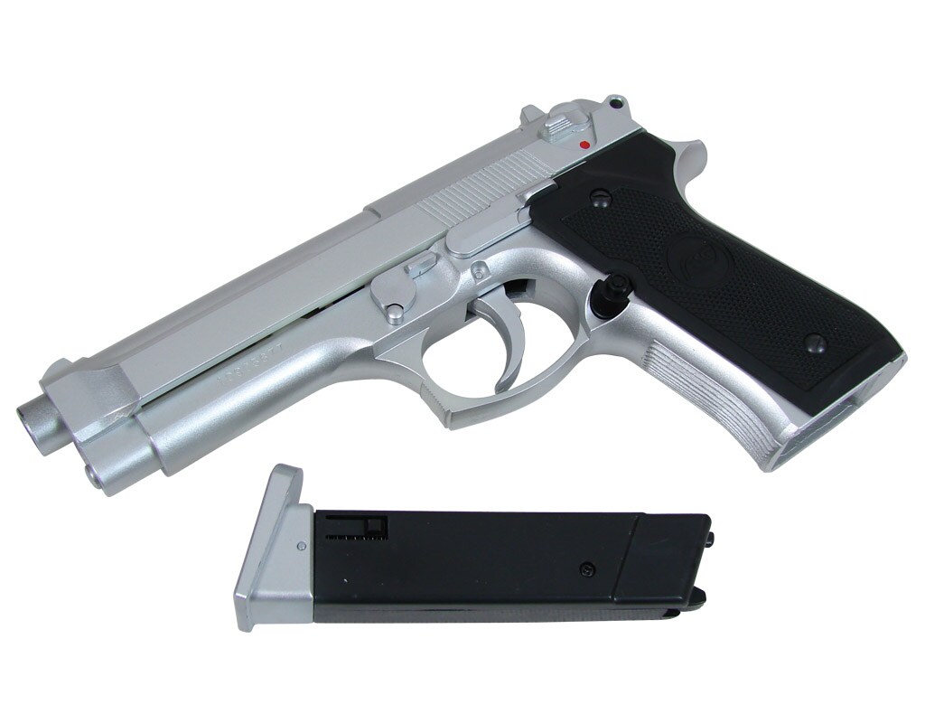 Pistolet ASG M92FS Chrome