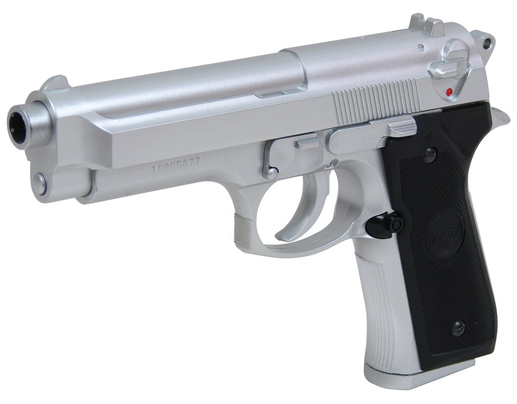 Pistolet ASG M92FS Chrome