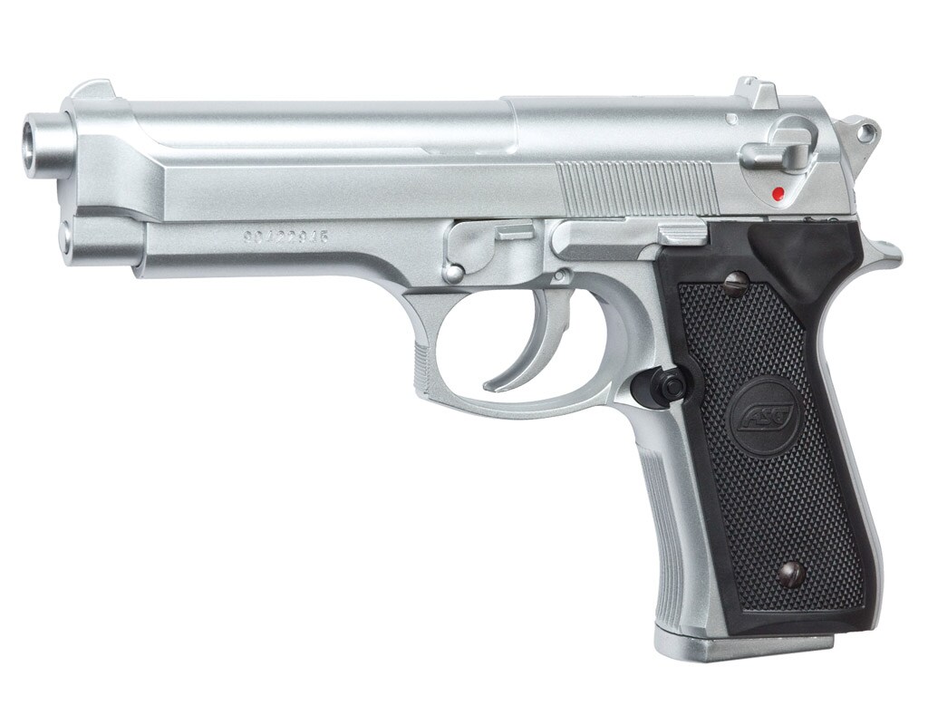 Pistolet ASG M92FS Chrome