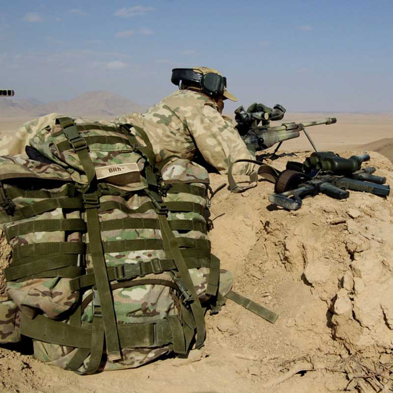 Рюкзак Wisport Raccoon 65 л оливковий