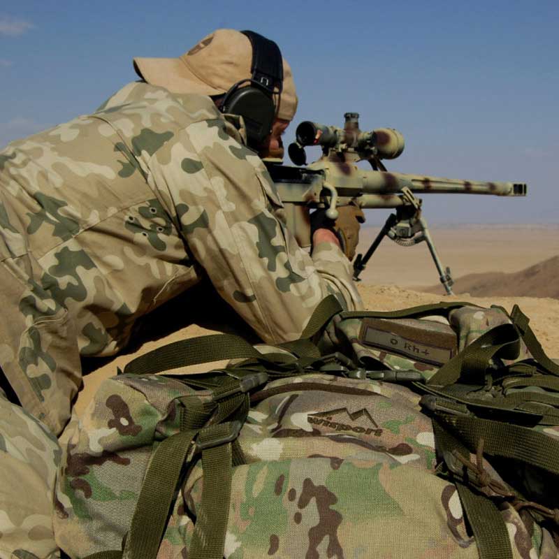 Рюкзак Wisport Raccoon 65 л оливковий