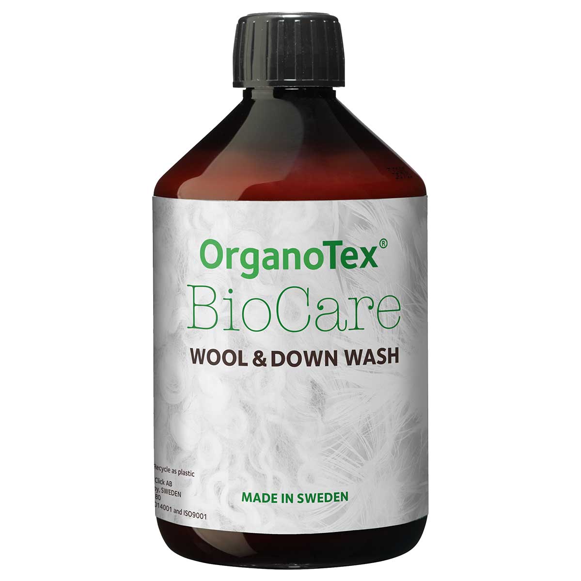 Płyn OrganoTex BioCare Wool & Down Wash do prania odzieży puchowej i wełny 500 ml