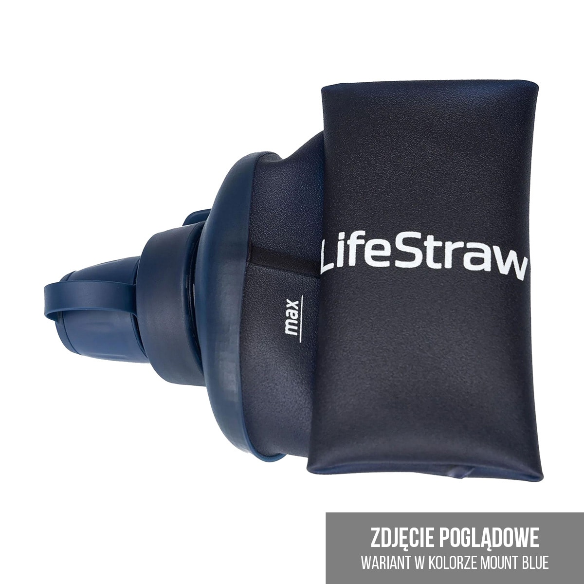 Складана пляшка з фільтром LifeStraw Peak Squeeze 650 мл - Dark Gray