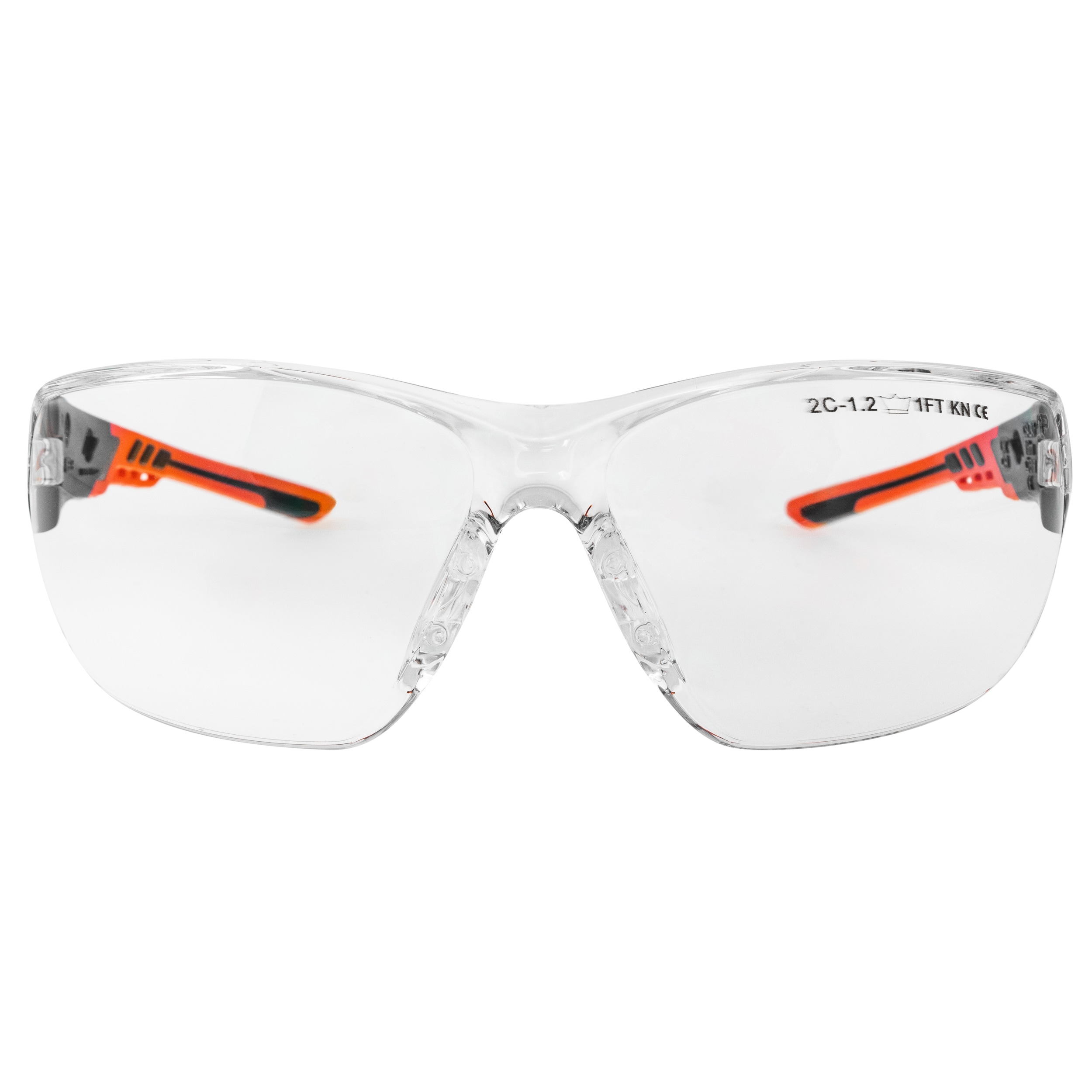 Okulary taktyczne Bolle NESS+ Clear - Black/Orange