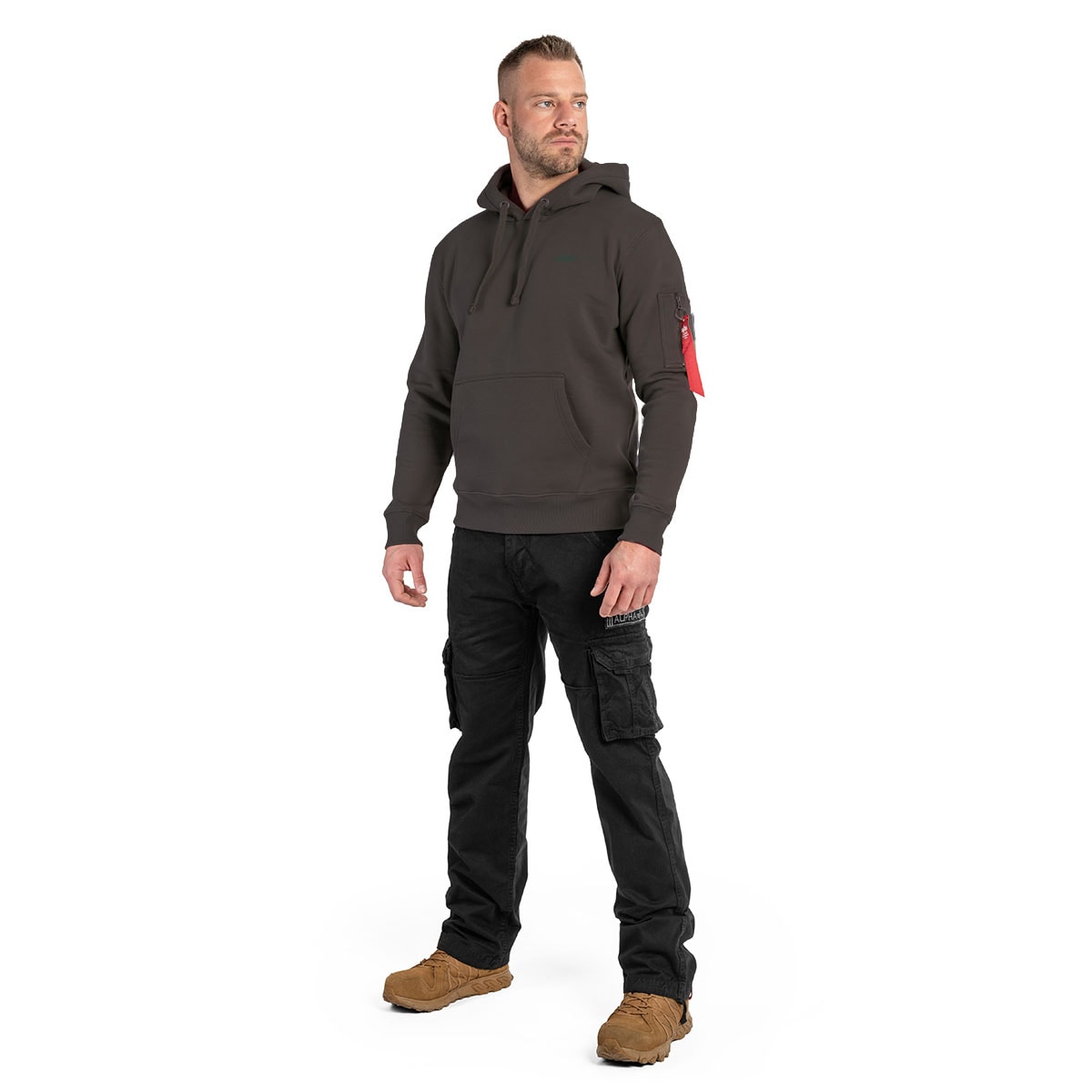 Bluza Alpha Industries Air Force Hoody - Vintage Grey