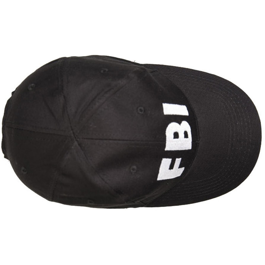 Czapka z daszkiem Mil-Tec Baseball Cap FBI - Black