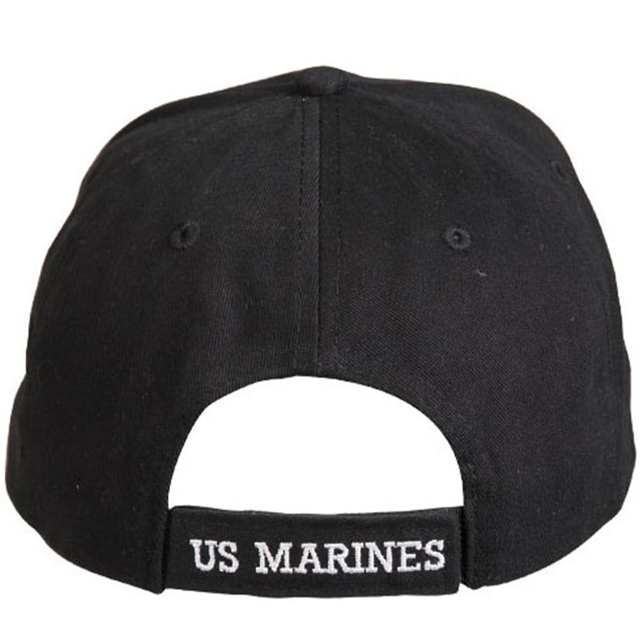 Czapka z daszkiem Mil-Tec Sandwich Baseball Cap US Marines - Black