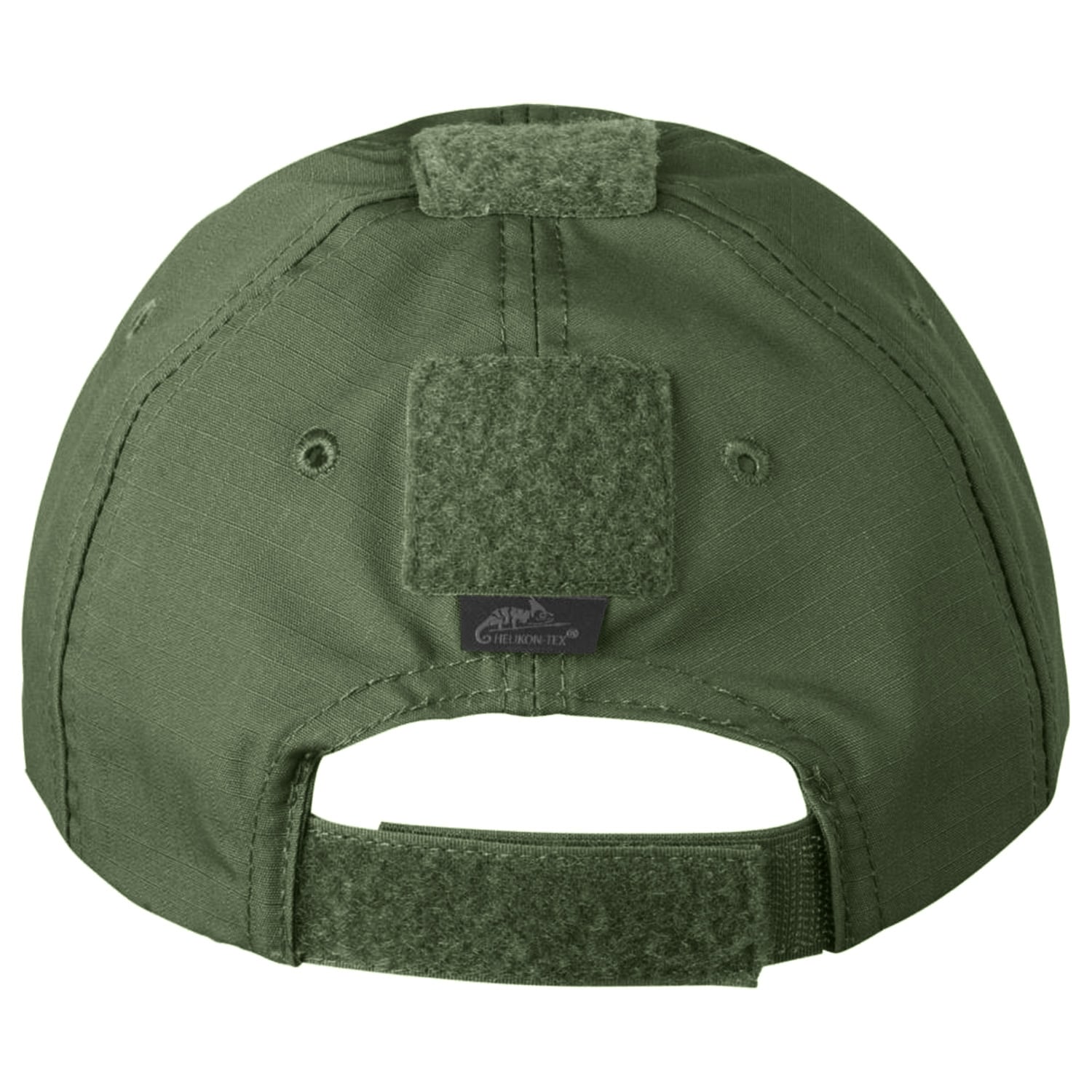 Czapka z daszkiem plus velcro Helikon-Tex PolyCotton Rip-Stop - Olive Green