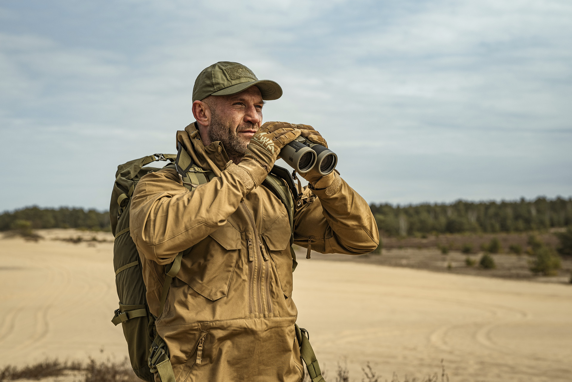 Czapka z daszkiem plus velcro Helikon-Tex PolyCotton Rip-Stop - Olive Green