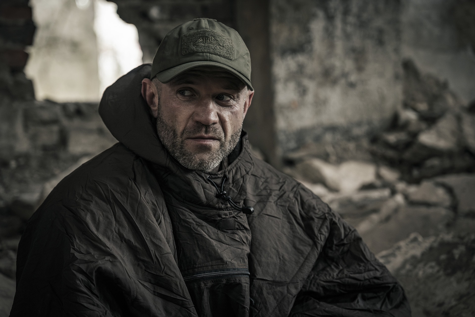 Czapka z daszkiem plus velcro Helikon-Tex PolyCotton Rip-Stop - Olive Green