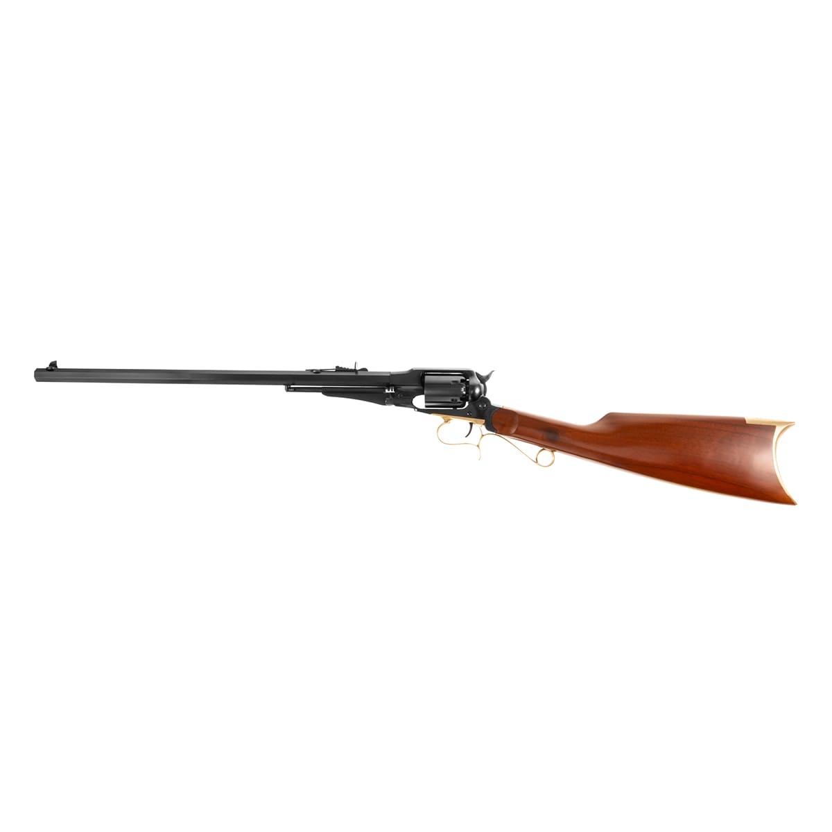 Karabinek rewolwerowy czarnoprochowy Uberti 1858 New Army Target Carbine .44 18