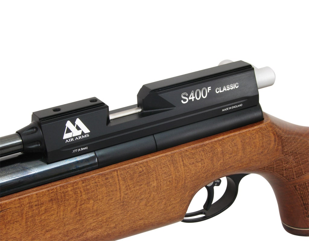 Wiatrówka Air Arms S400F Rifle Classic 4,5 mm - wersja dla praworęcznych - Buk