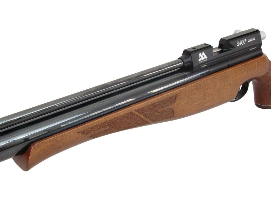 Пневматична гвинтівка Air Arms S400F Rifle Classic 4,5 мм - версія для правшів - бук