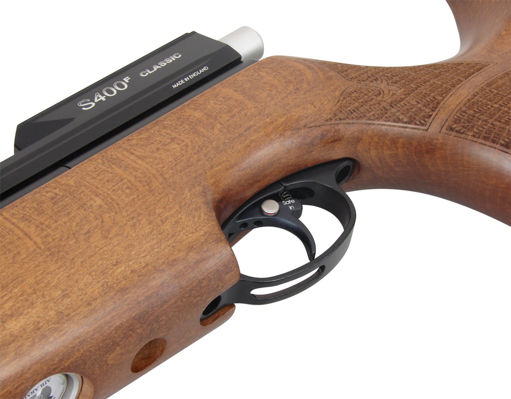 Пневматична гвинтівка Air Arms S400F Rifle Classic 4,5 мм - версія для правшів - бук
