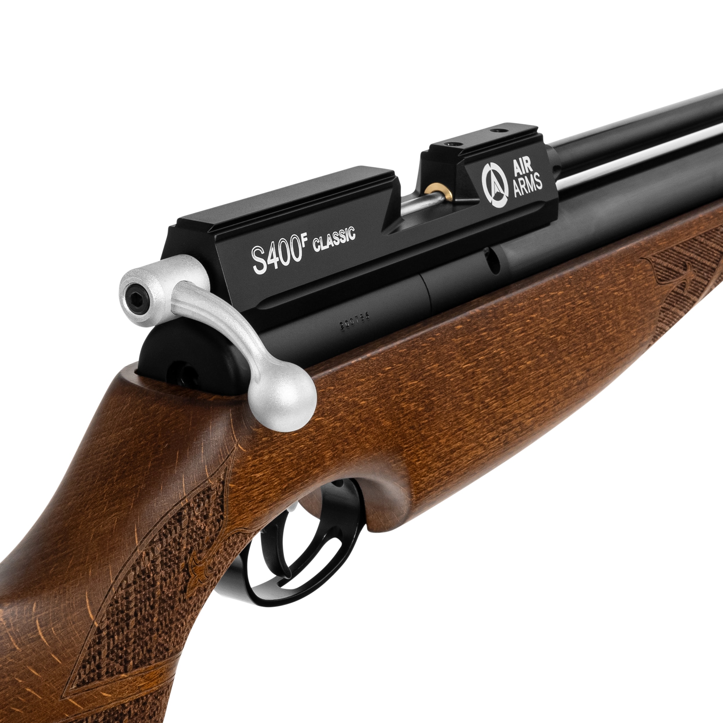 Пневматична гвинтівка Air Arms S400F Rifle Classic 4,5 мм - версія для правшів - бук