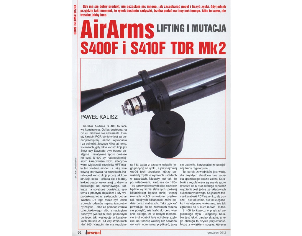 Пневматична гвинтівка Air Arms S410F Rifle Classic 4,5 мм - Бук