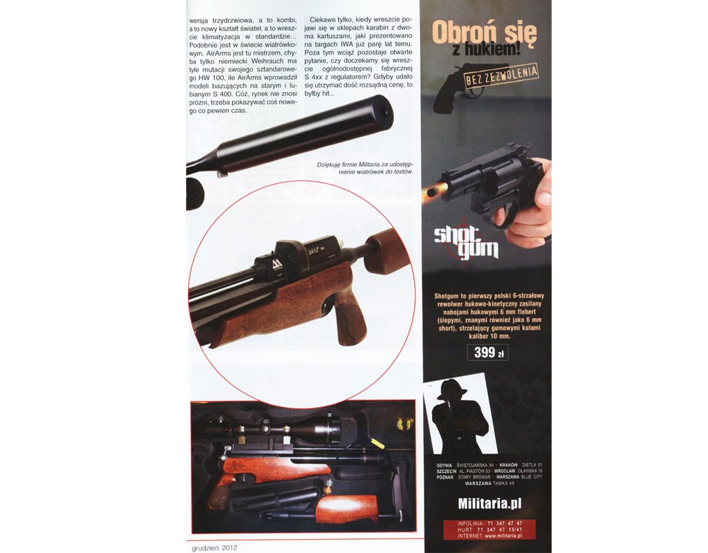 Пневматична гвинтівка Air Arms S410F Rifle Classic 4,5 мм - Бук