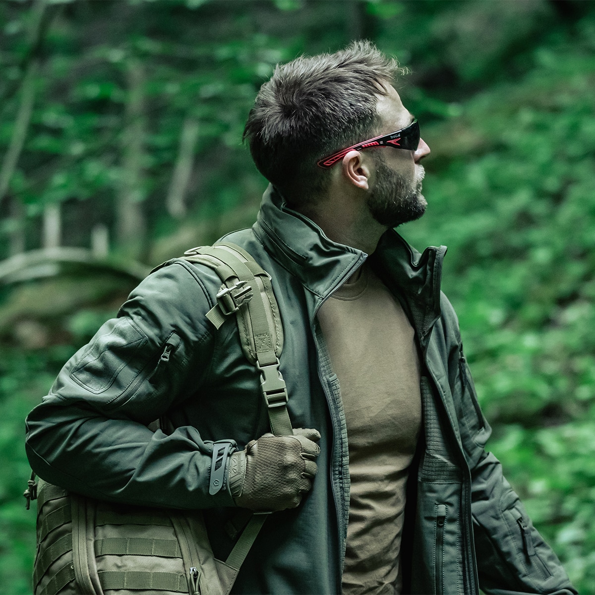 Okulary taktyczne Bolle Rush+ Smoke