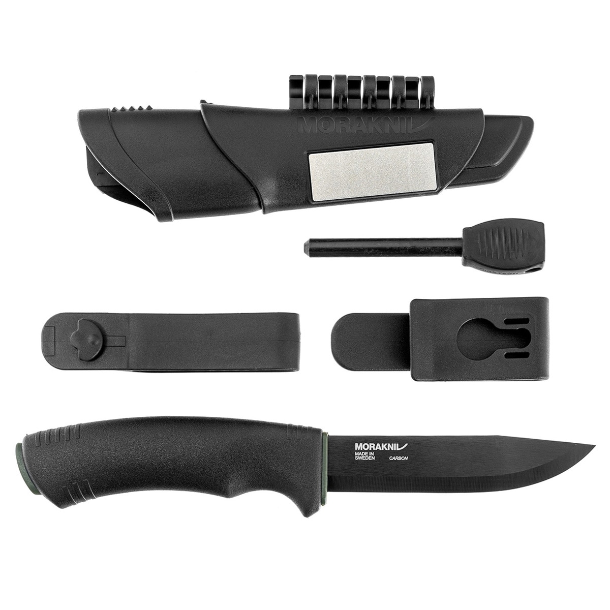Nóż Mora Bushcraft Survival Black