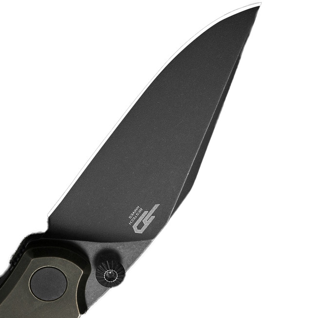 Nóż składany Bestech Knives Icarus - Black Blade / Dark Bronze Titanium