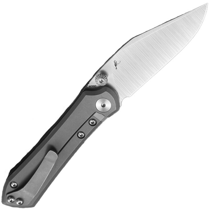 Nóż składany Bestech Knives Icarus - Silver Blade / Grey Titanium