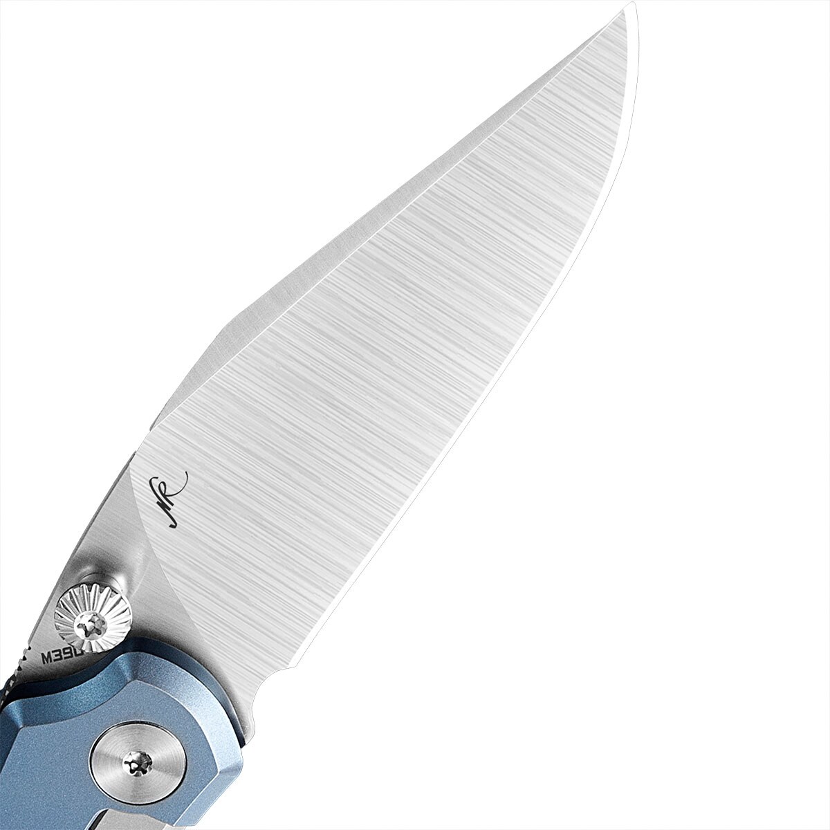 Складаний ніж Bestech Knives Icarus - Silver Blade / Blue Titanium