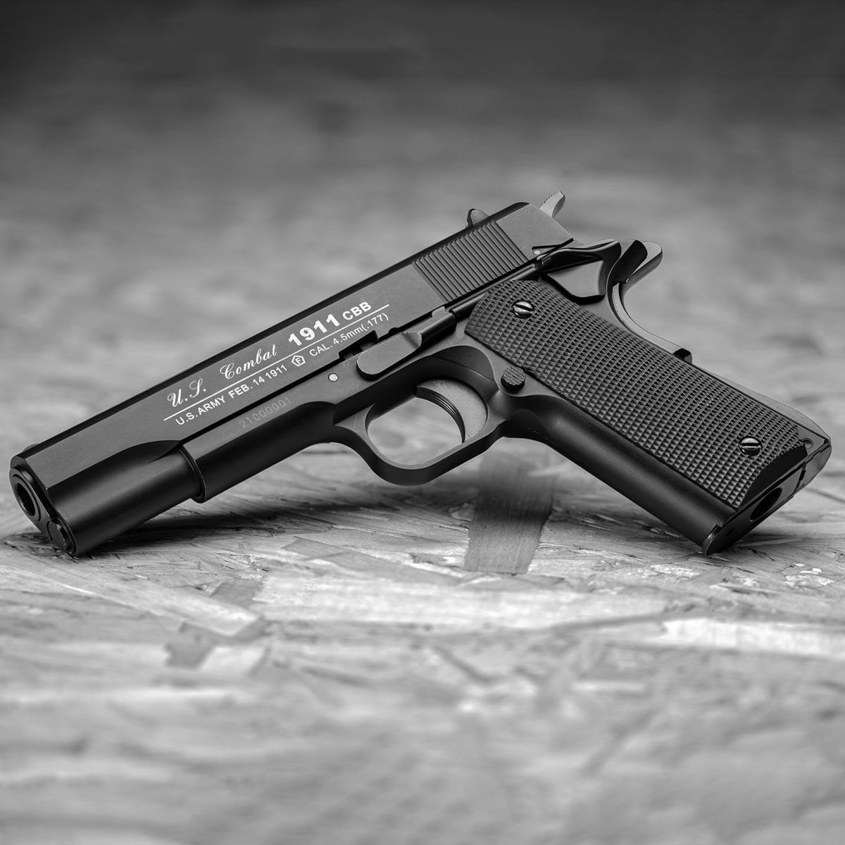 Wiatrówka ASG 1911 US-C 4,5 mm - Black