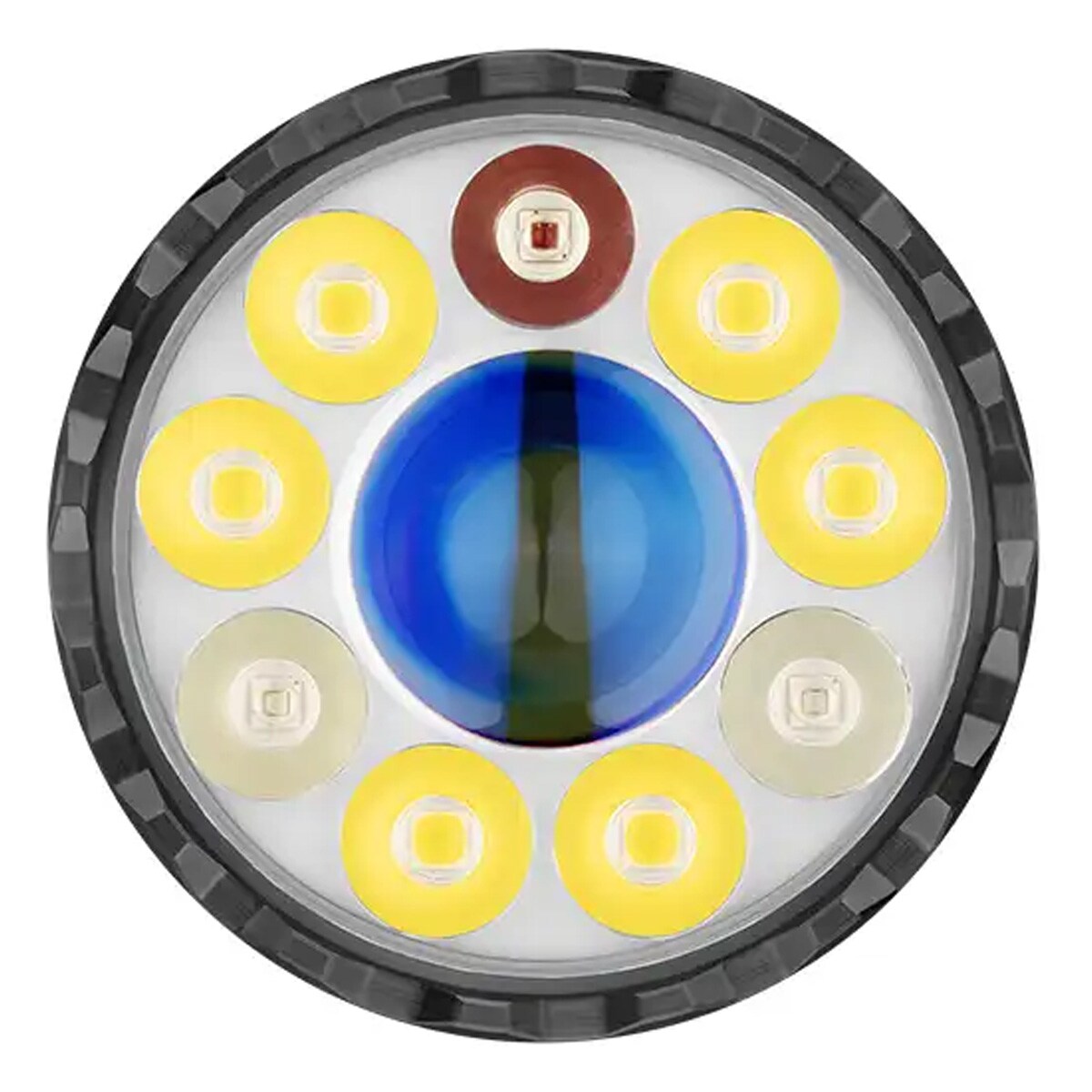 Акумуляторний ліхтарик Olight Marauder Mini Blue - 7000 люменів, дальність 600 м