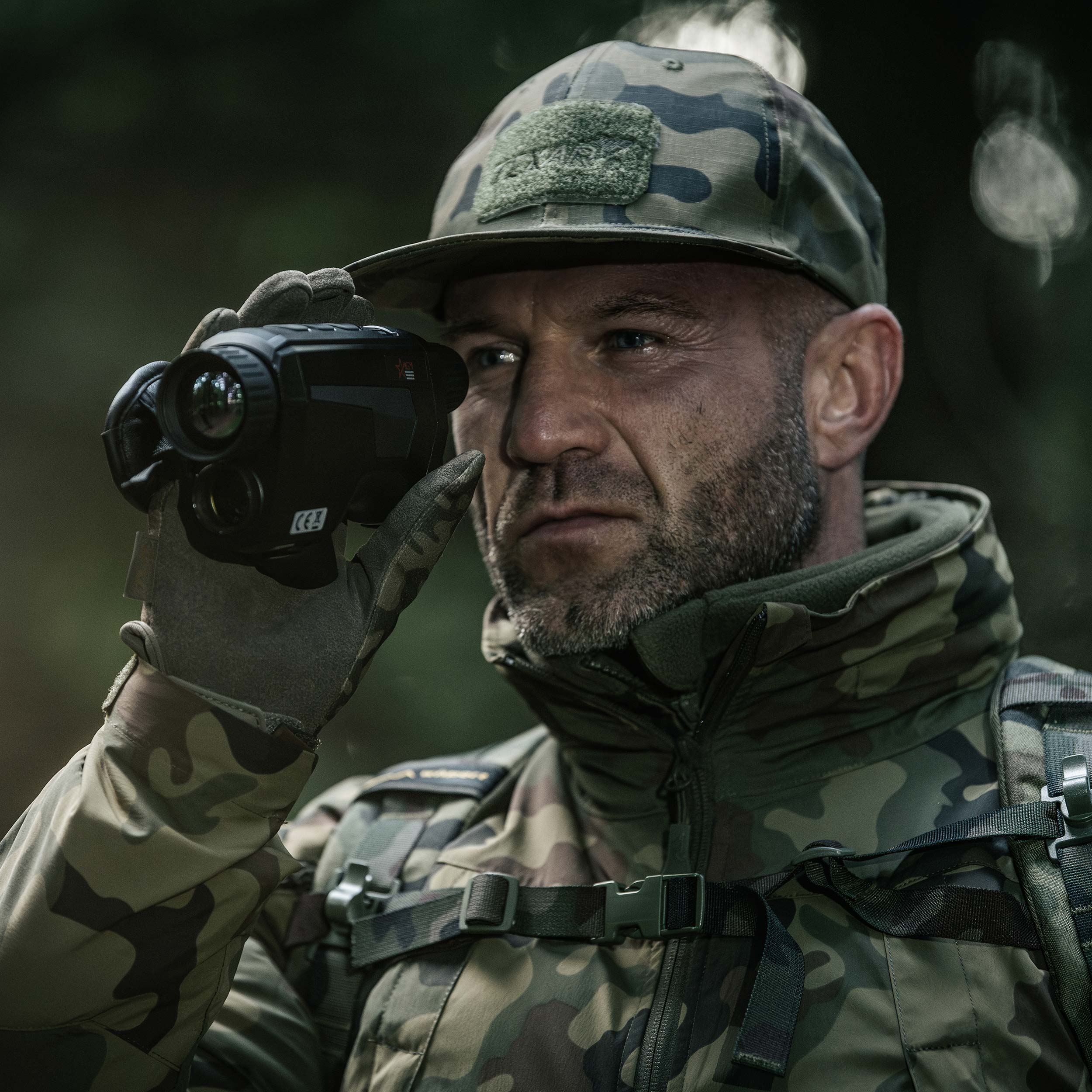 Czapka z daszkiem Texar Rip-Stop - wz.93 Pantera PL Woodland