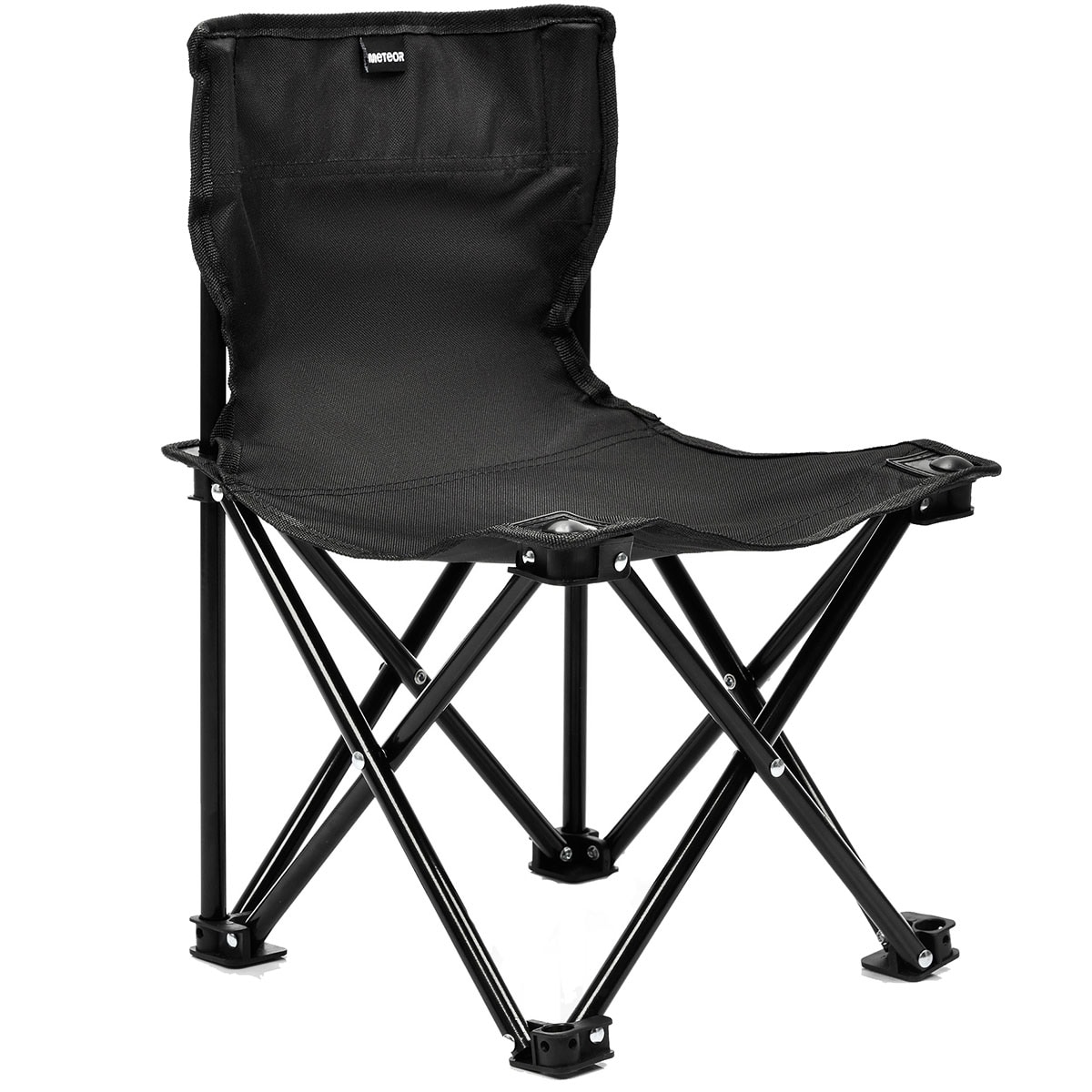 Krzesło turystyczne składane Meteor Skaut - Black
