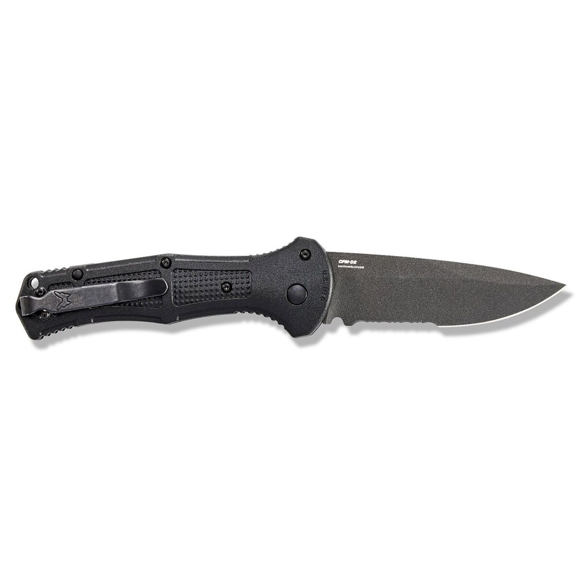 Nóż sprężynowy Benchmade Claymore CPM-D2 - Black Grivory