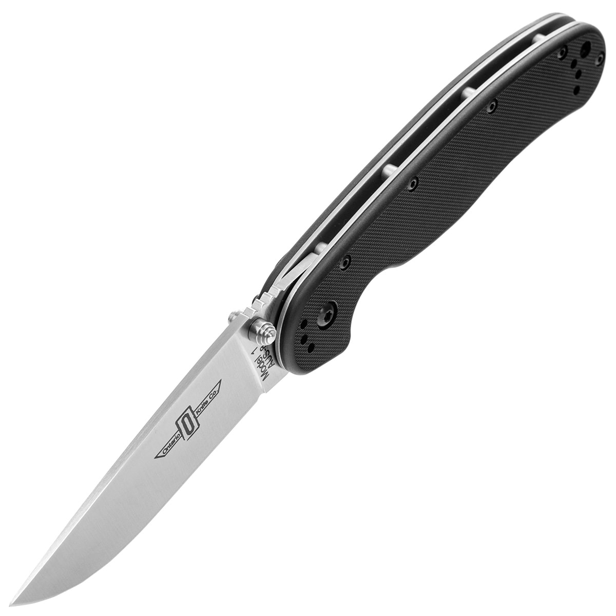Складаний ніж Ontario RAT 1 Folder Silver Plain Black Handle