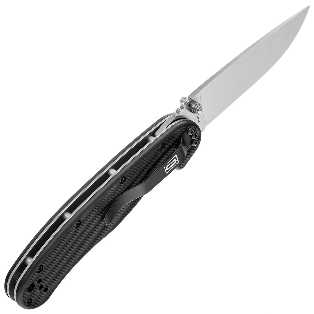 Складаний ніж Ontario RAT 1 Folder Silver Plain Black Handle