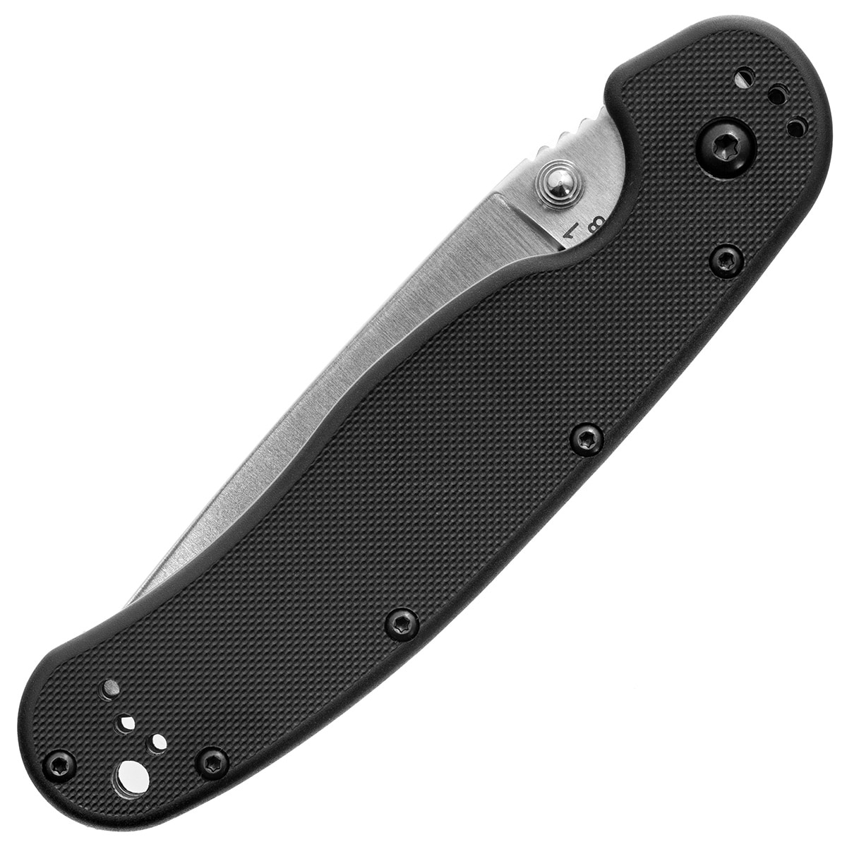 Складаний ніж Ontario RAT 1 Folder Silver Plain Black Handle