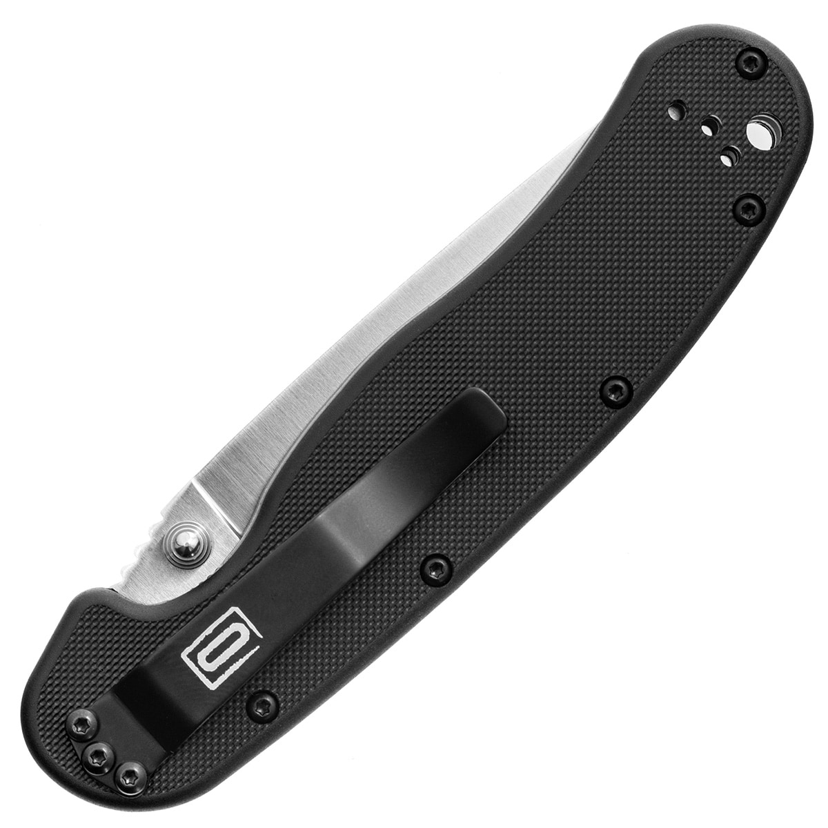 Складаний ніж Ontario RAT 1 Folder Silver Plain Black Handle