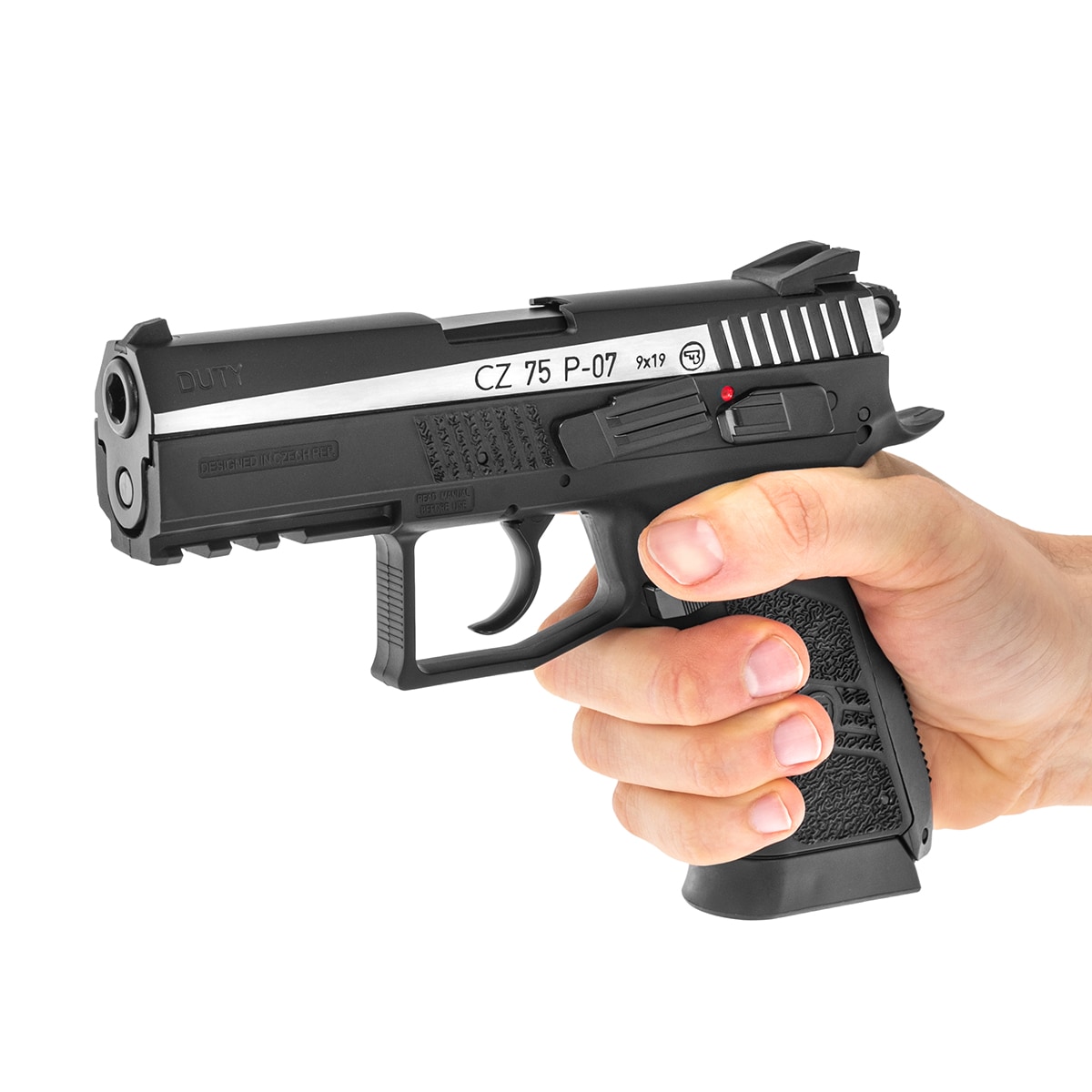 Wiatrówka CZ 75 P-07 Duty Blow Back Dual Tone 4,5 mm