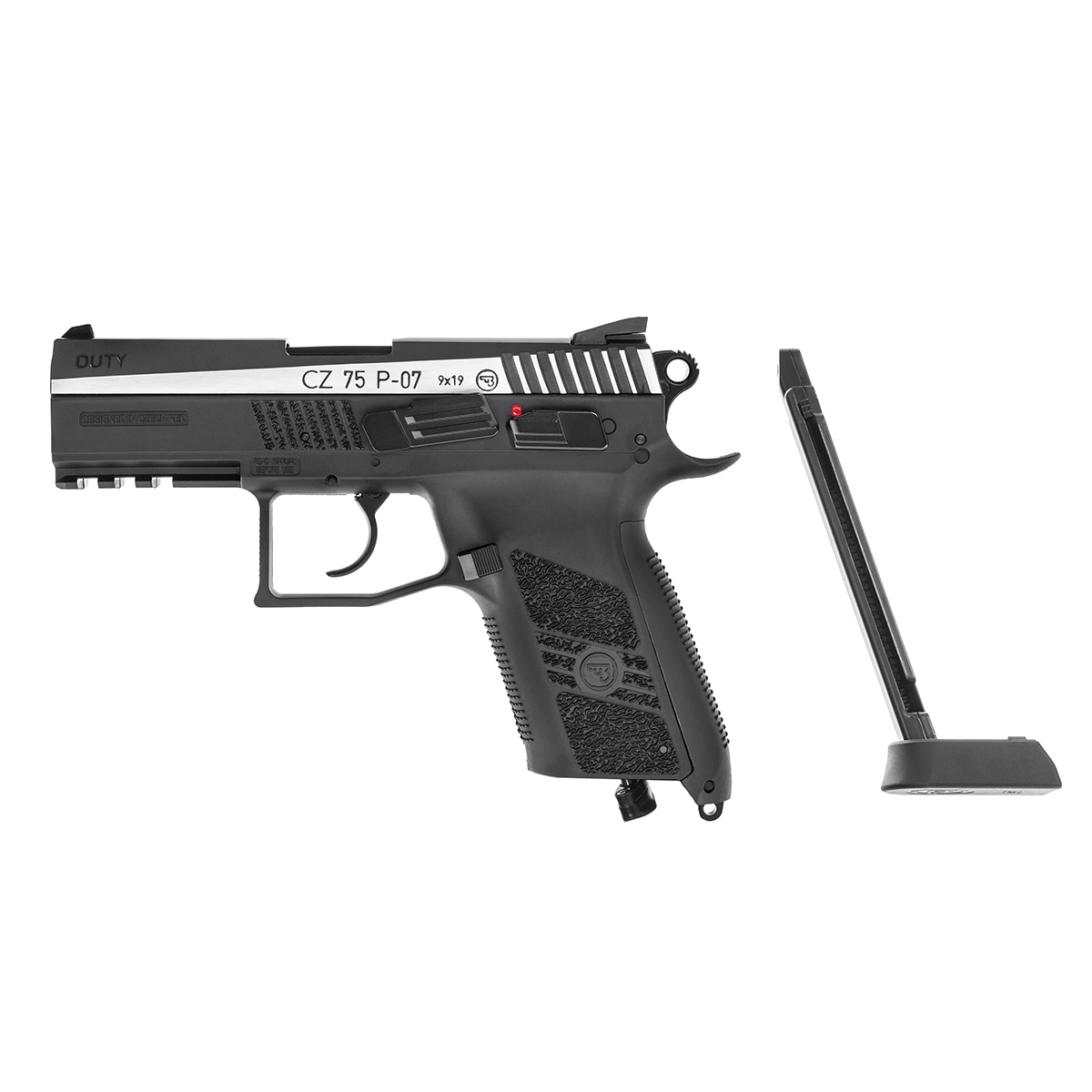Wiatrówka CZ 75 P-07 Duty Blow Back Dual Tone 4,5 mm