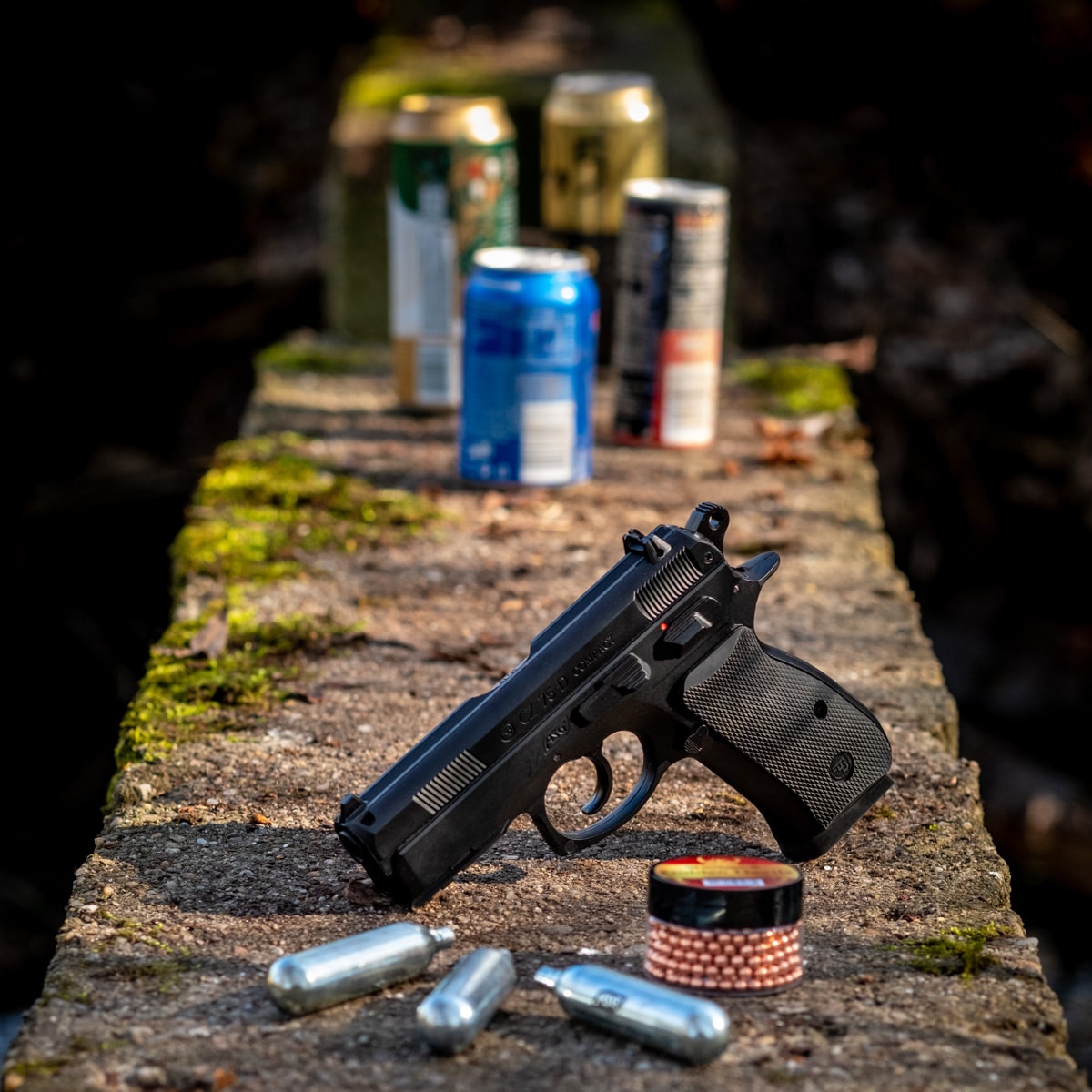 Wiatrówka CZ 75D Compact 4,5 mm