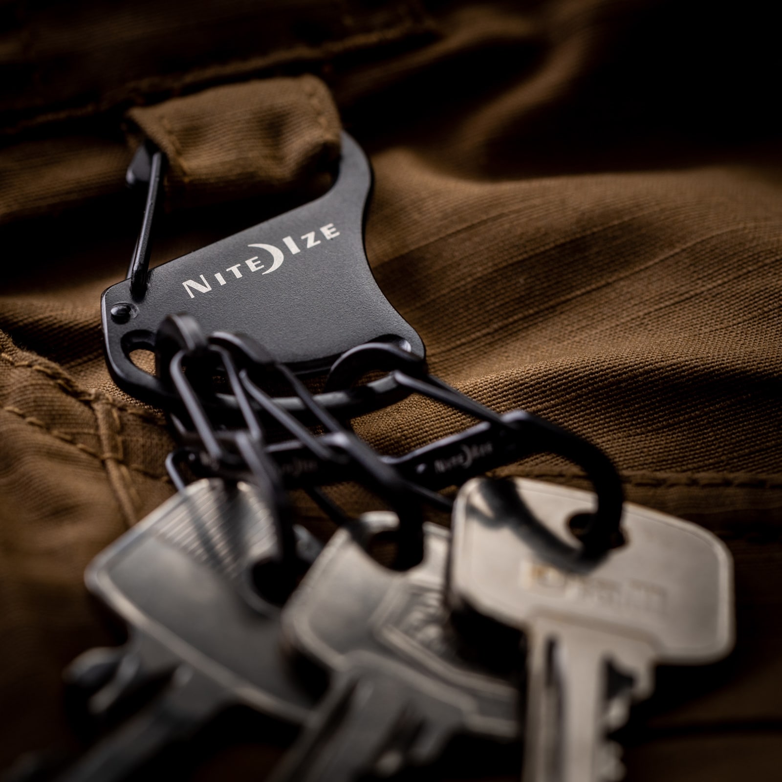 Brelok Nite Ize S-Biner KeyRack Black